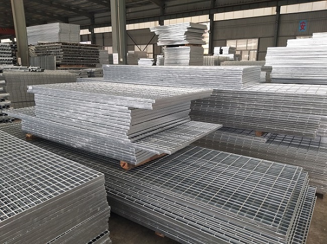 熱浸鋅平臺(tái)鋼格板